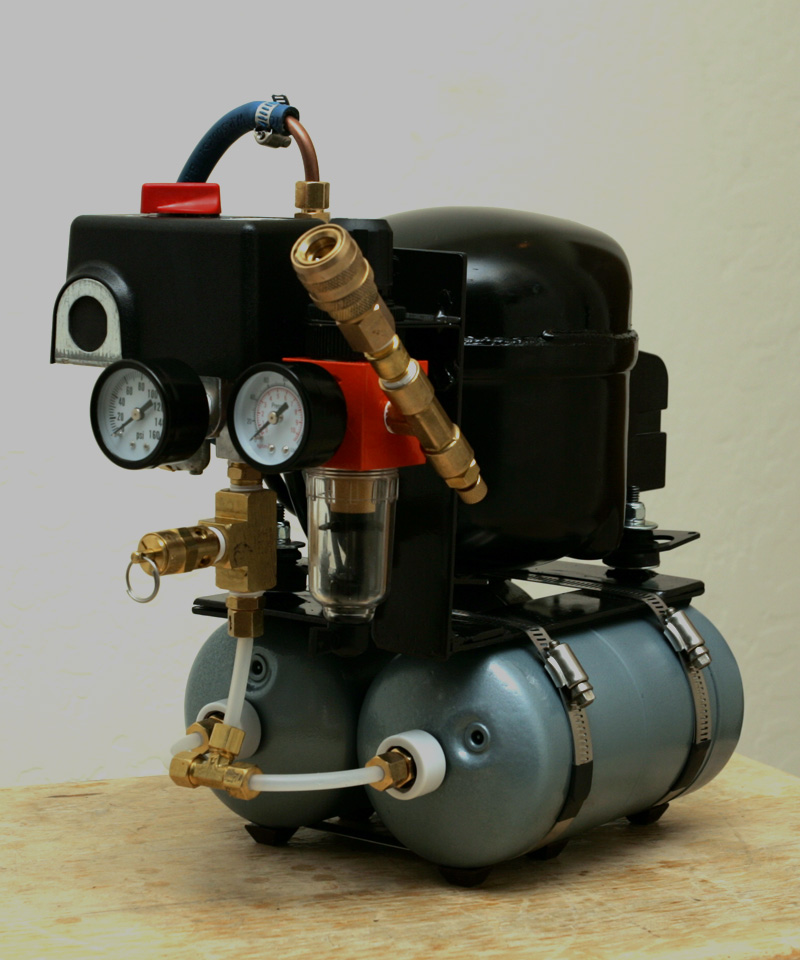 DIY Mini Silent Compressor