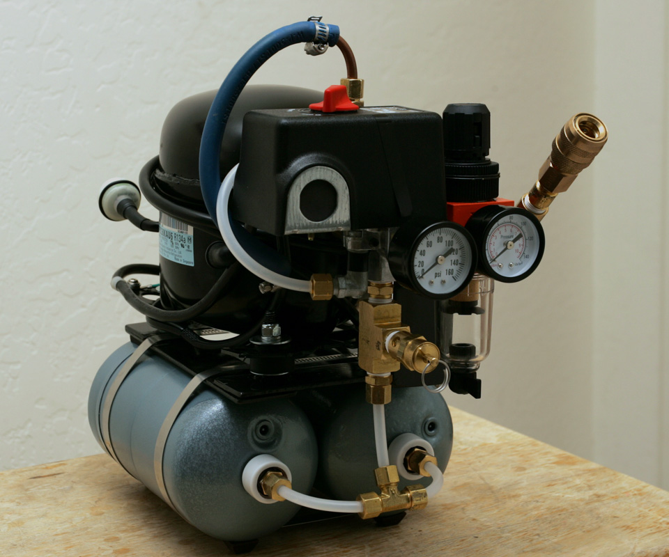 Compressor build step 02