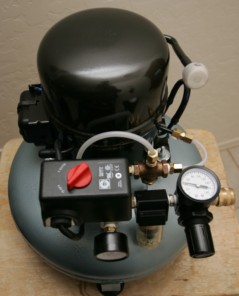 Finished Compressor Top View