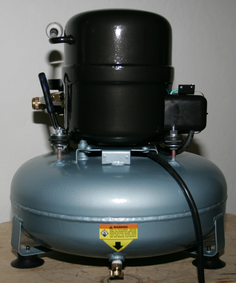 Finished Compressor Rear View